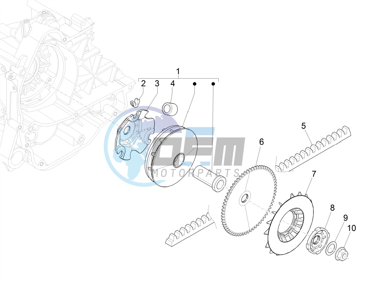 Driving pulley