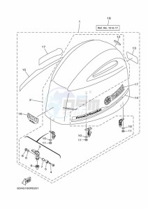 F200LCA-2020 drawing FAIRING-UPPER