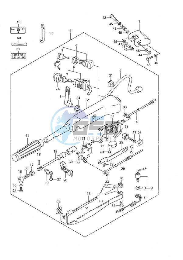 Tiller Handle