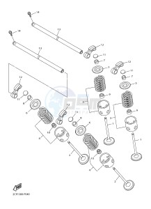 YZF-R1 998 R1 (2CRC 2CRD) drawing VALVE