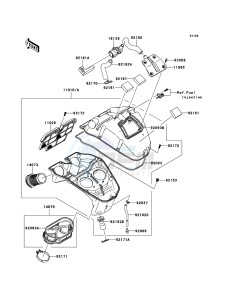 ER-6n ER650A7F GB XX (EU ME A(FRICA) drawing Air Cleaner