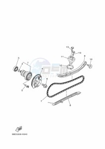 GPD155-A  (BBD8) drawing FRONT BRAKE CALIPER