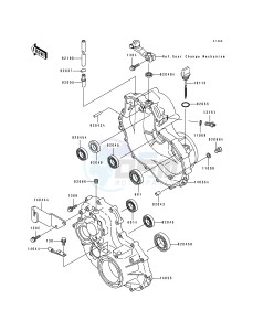 KAF 300 A [MULE 500] (A1) [MULE 500] drawing GEAR BOX