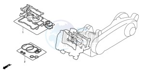 FJS400D SILVER WING drawing GASKET KIT A