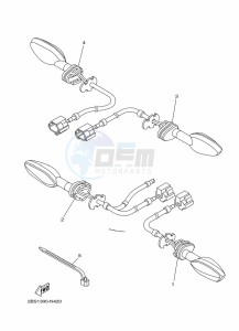 XT1200ZE XT1200ZE SUPER TENERE ABS (BP9C) drawing FLASHER LIGHT