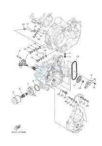 YFM700FWBD YFM70KPXJ KODIAK 700 EPS (B32G) drawing OIL PUMP