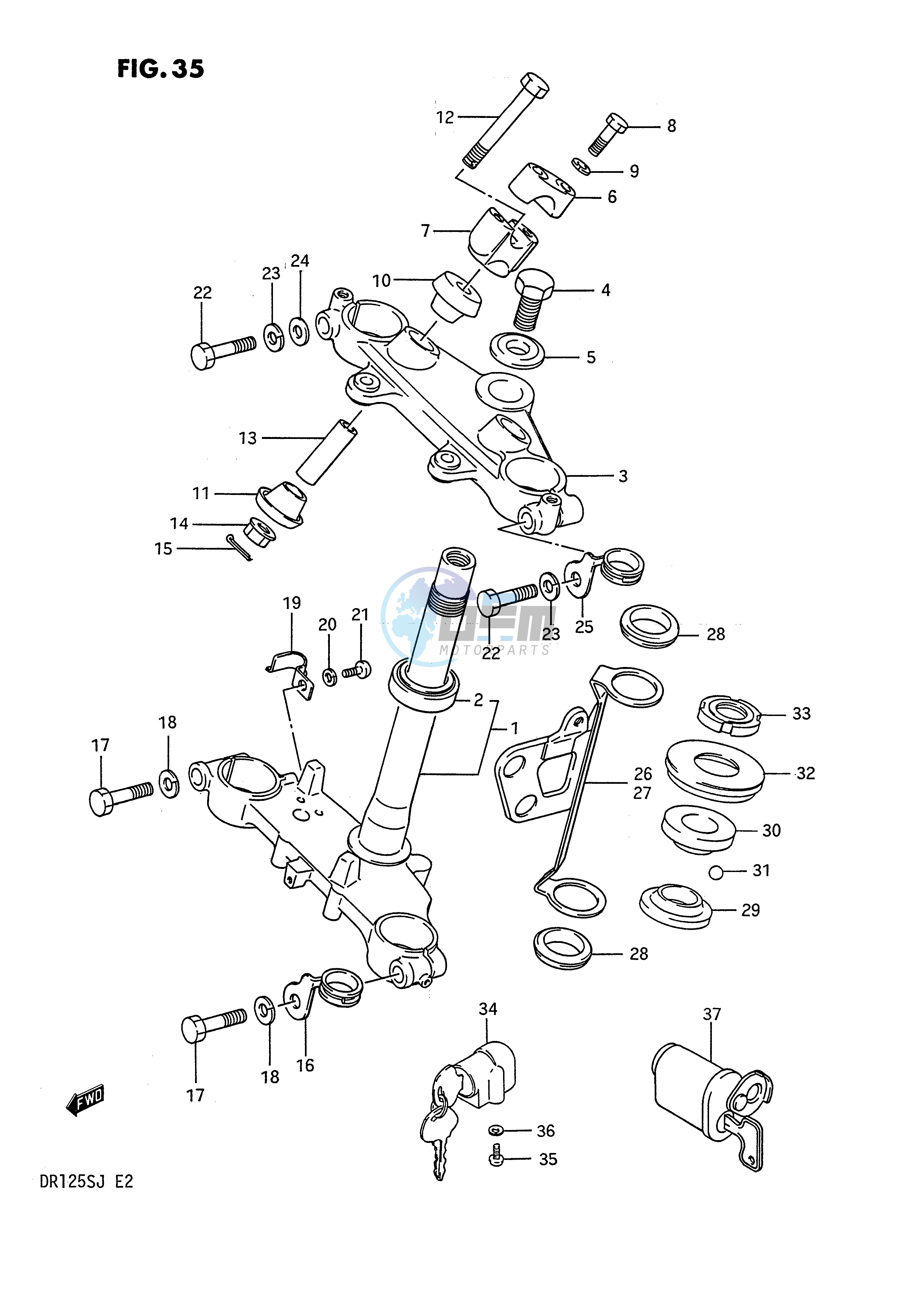 STEERING STEM