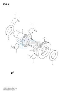 GSX-R1000 drawing CRANK BALANCER