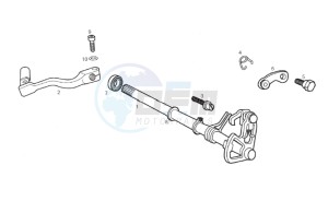 RCR_SMT 50 drawing Selector shaft