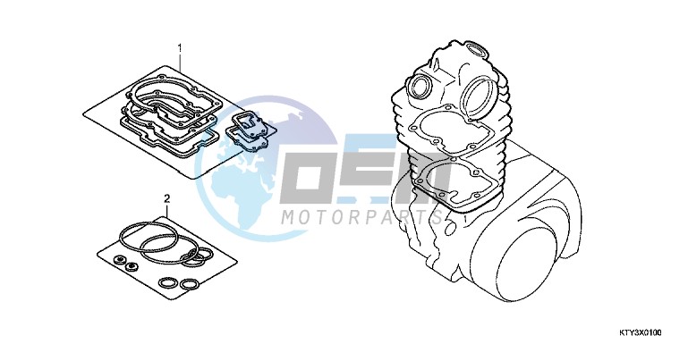 GASKET KIT A