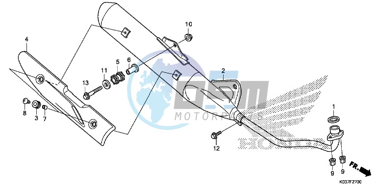 EXHAUST MUFFLER