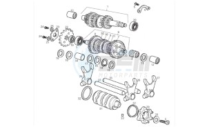 SMT 50 drawing Gear box