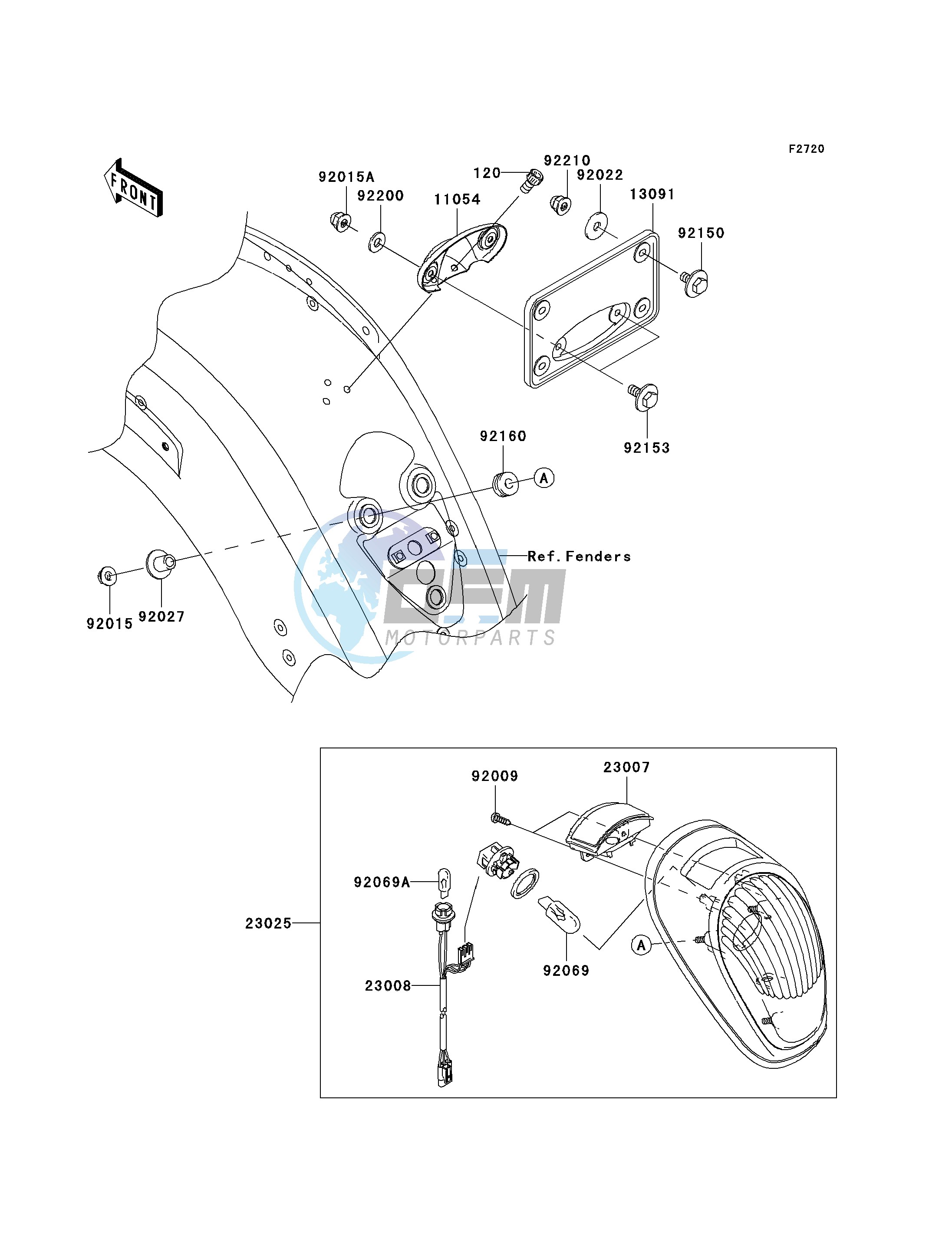 TAILLIGHT-- S- -