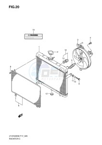 LT-A750X (P17) drawing RADIATOR