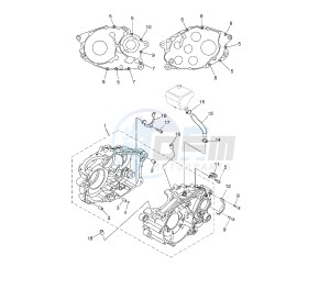 XT Z TENERE 660 drawing CRANKCASE