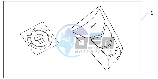 TANKPAD / FUEL LID COVER