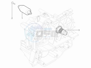 Sport City One 125 4T e3 drawing Starter motor