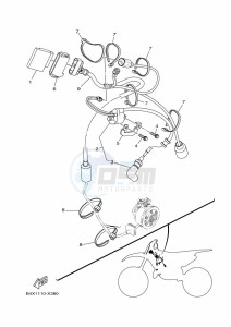 YZ125 (B4X6) drawing ELECTRICAL 1