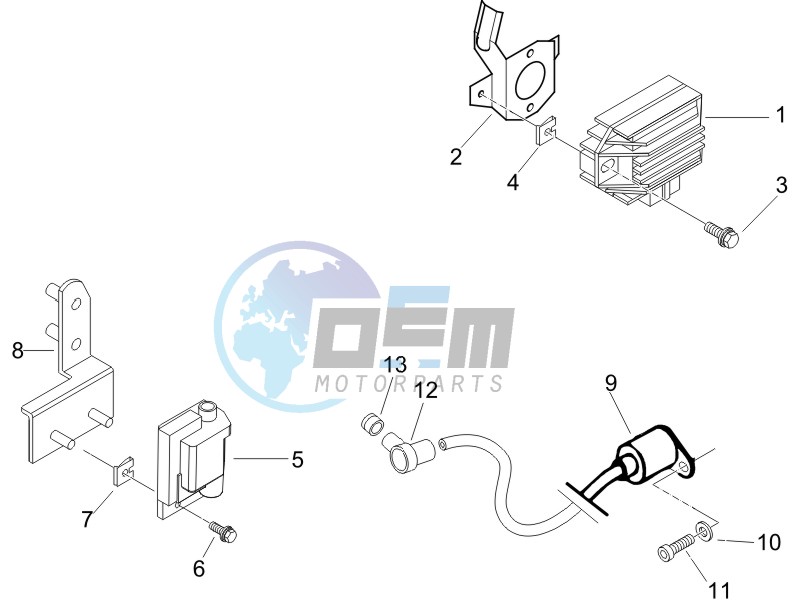 Voltage Regulators - Electronic Control Units (ecu) - H.T. Coil