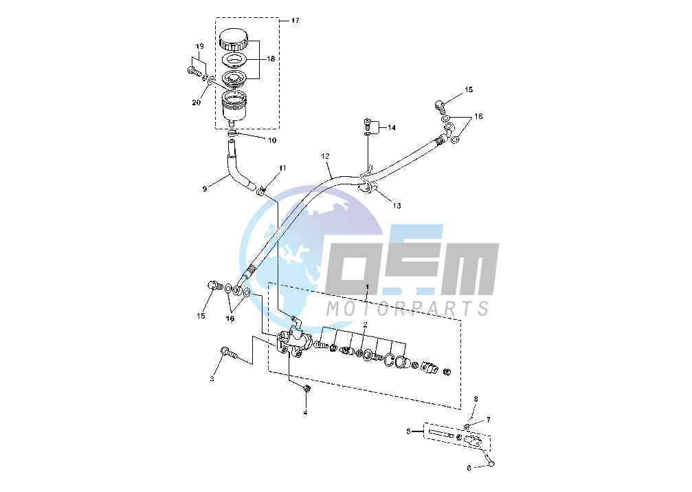 REAR MASTER CYLINDER