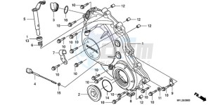 CBR1000RR9 Australia - (U / SPC) drawing RIGHT CRANKCASE COVER