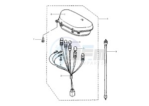 XC K CYGNUS R 125 drawing METER