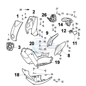 LUDIX 10 RVA ONE drawing COWLING