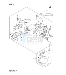 VZ800L0 drawing FUEL PUMP