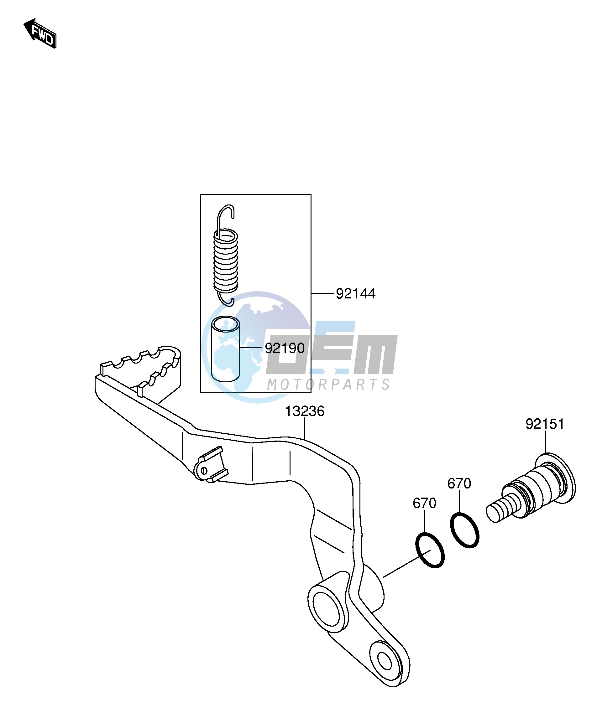 BRAKE PEDAL