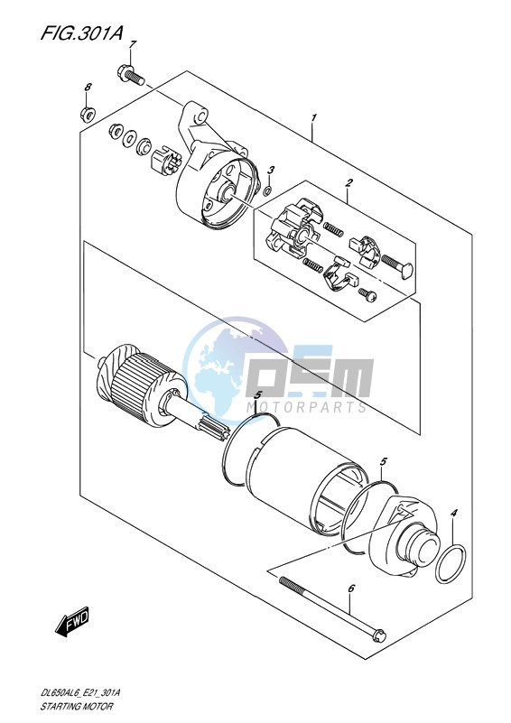 STARTING MOTOR