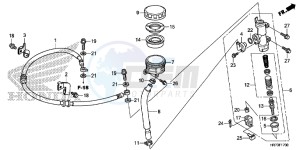 TRX420FA5G TRX420F Europe Direct - (ED) drawing RR. BRAKE MASTER CYLINDER