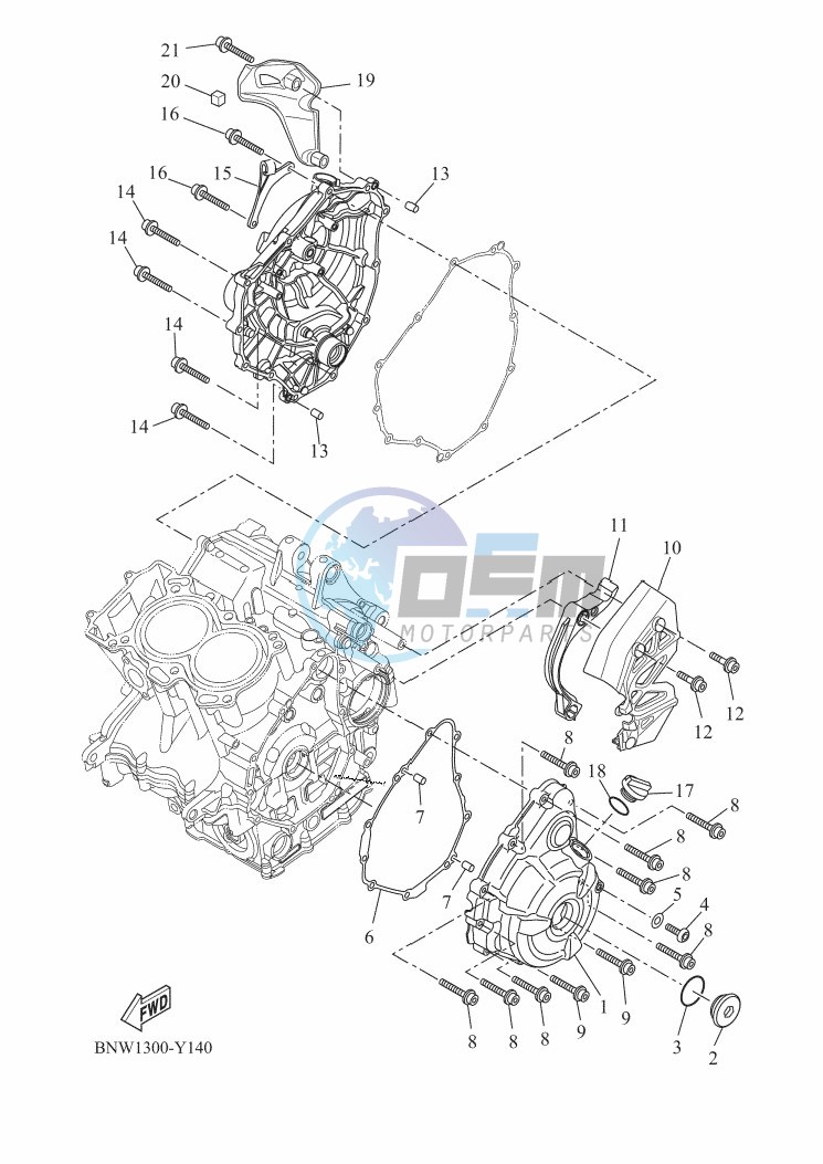 CRANKCASE COVER 1