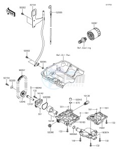 JET SKI ULTRA LX JT1500KHF EU drawing Oil Pump