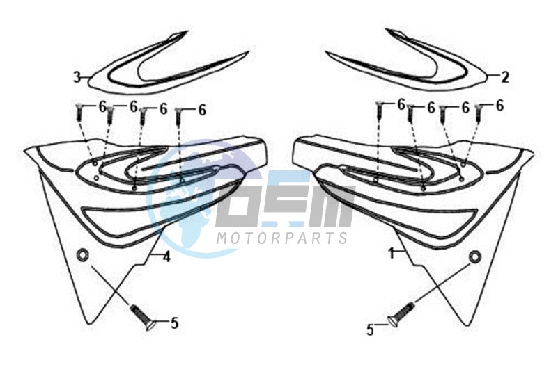 COWLING L / R