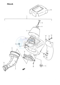 RM80 (E24) drawing AIR CLEANER (MODEL H K L M N P R S)