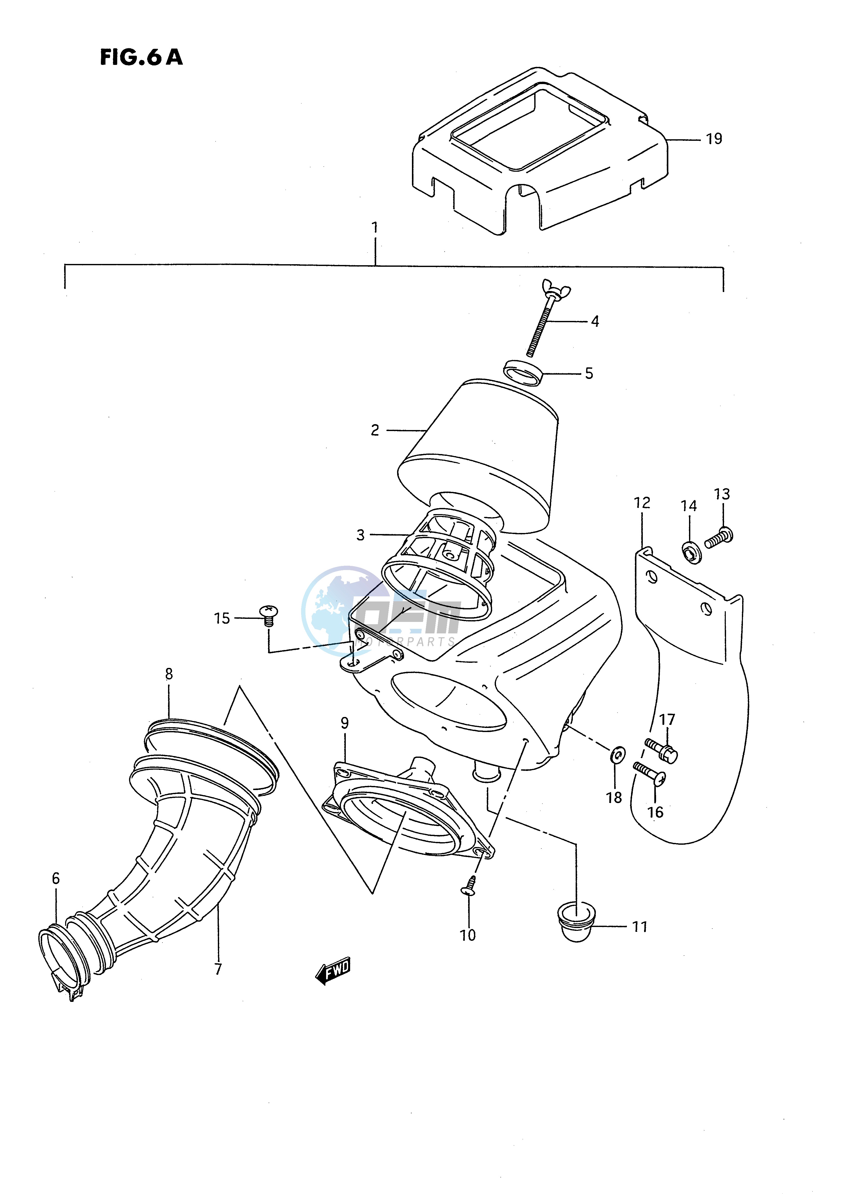 AIR CLEANER (MODEL H K L M N P R S)