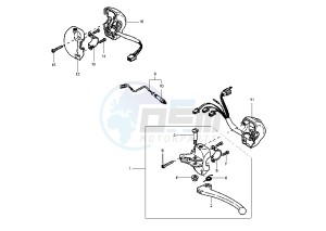 YH WHY EURO1 50 drawing HANDLE SWITCH – LEVER