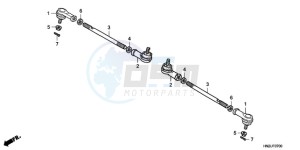 TRX500FAA Australia - (U) drawing TIE ROD