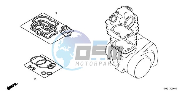 GASKET KIT A