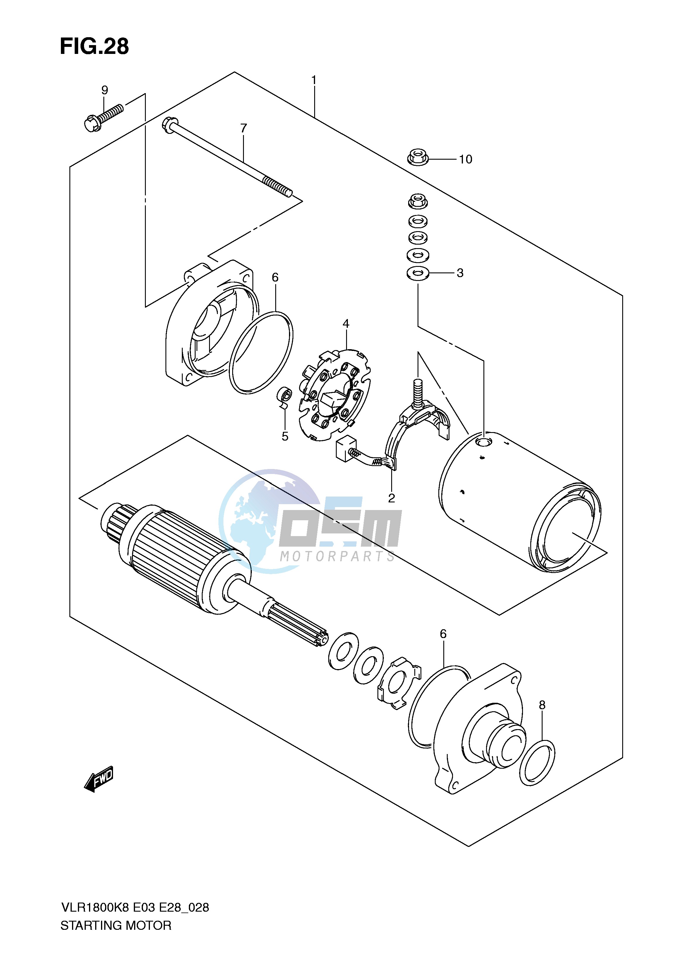 STARTING MOTOR