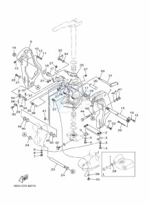 F175AETL drawing FRONT-FAIRING-BRACKET