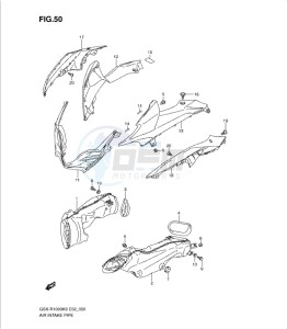 GSX-R1000 drawing INTAKE PIPE (MODEL K9)