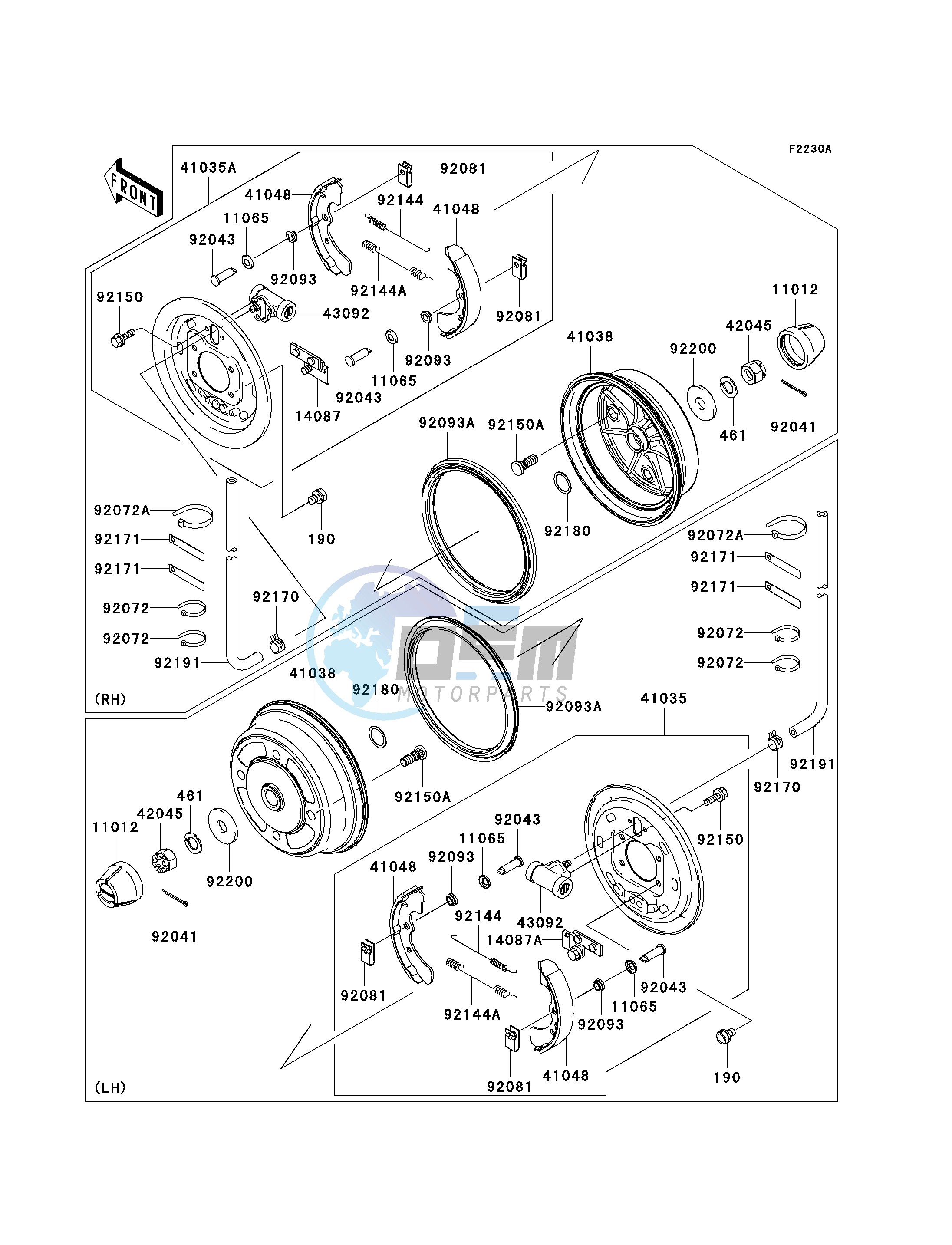 FRONT HUBS_BRAKES-- K7F_K8F- -