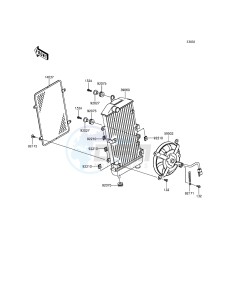 VULCAN 900 CLASSIC VN900BFFA GB XX (EU ME A(FRICA) drawing Radiator