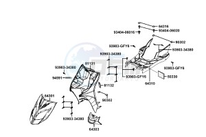 AGILITY DELIVER 50cc drawing Front Cover