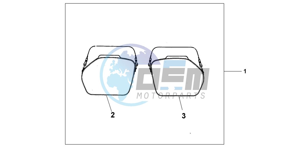 PANNIER INNER BAG SET