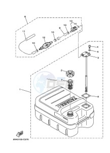 F200BETX drawing FUEL-TANK