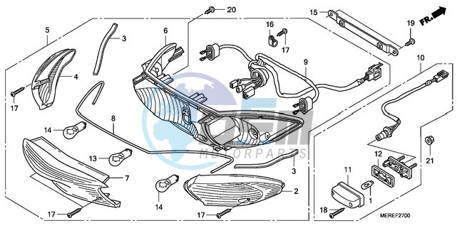 REAR COMBINATION LIGHT