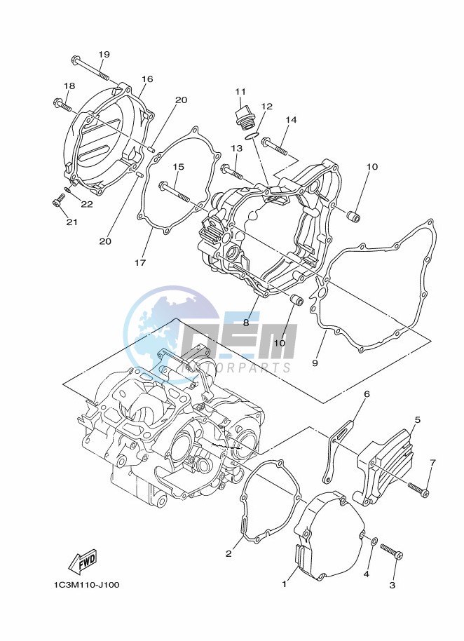 CRANKCASE COVER 1