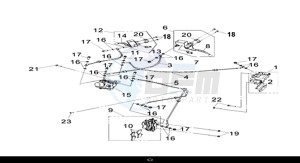 JOYMAX Z 300I ABS (LW30W1-EU) (L9) drawing FR. & RR. BRAKE